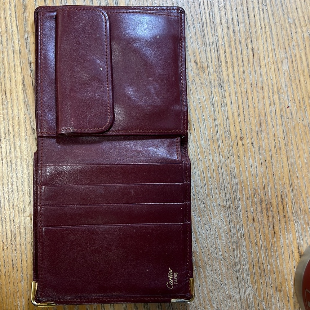 Cartier Bi fold wallet